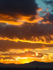 Dusk when it becomes empty to right burn