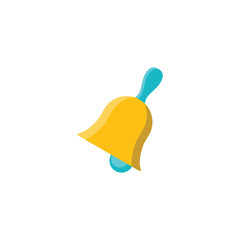 Notification bell icon vector image