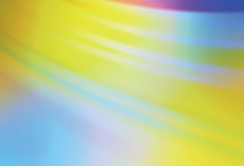 Light Blue, Yellow vector blurred and colored pattern.