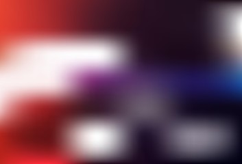 Dark Pink, Red vector blurred pattern.