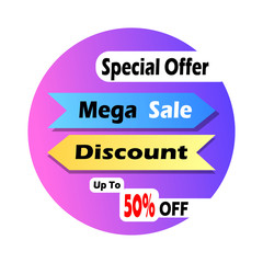 Cool Modern Social Media sale banner to promote your market, Shop, Product event sale discount.