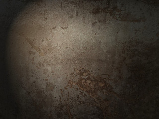 Obraz premium Abstract cement wall texture affected by environmental changes.