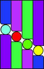 set of colorful vector progress bars