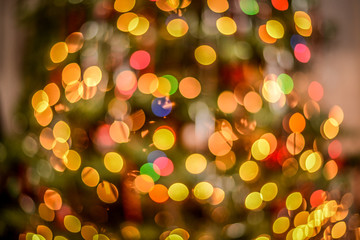 abstract christmas lights
