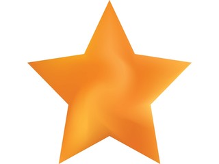 Obraz premium Blurred background in the form of pentagram.