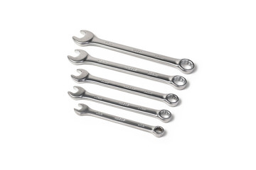 nuts and bolts isolated