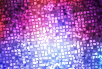 Light Blue, Red vector pattern in square style.