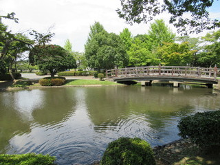 Fototapeta na wymiar Bridge in Ibaraki