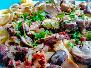 salad with shrimps