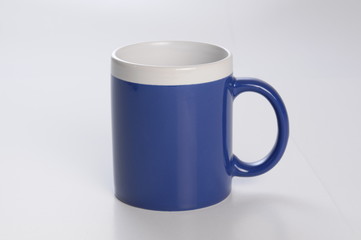 Coffee mug object isolated in white