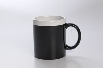 Coffee mug object isolated in white