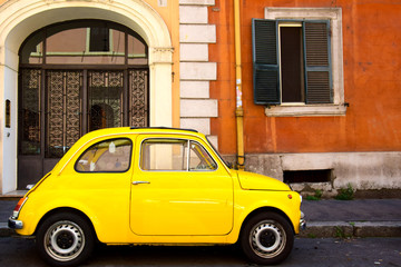Fototapeta na wymiar Urban scene in Rome