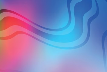 Light Multicolor vector colorful blur backdrop.