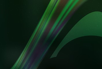 Light Green vector pattern with night sky stars. Shining colored illustration with bright astronomical stars. Pattern for astrology websites.