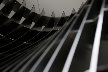 A modern art metallic construction in Brisbane