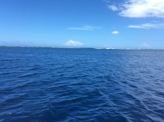 Coast of the Yasawa Islands of the Fiji archipelago in the Pacific ocean