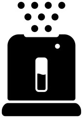 Humidifier / Home appliance , furniture vector icon illusration