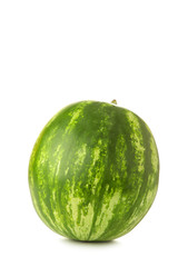Fresh watermelon isolated on the white background.