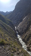 Fototapeta premium Gorges de Malpasset, Val d'Isere, savoie