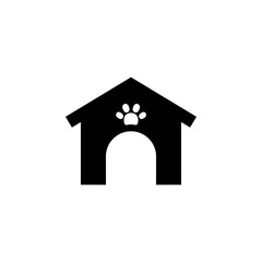 filled kennel icon, simple element from Pet-vet set, for web and mobile