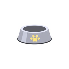 flat pet bowl icon, simple element from Pet-vet set, for web and mobile