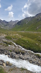 Fototapeta na wymiar Vallée du Prariond, Val d'Isère, Savoie