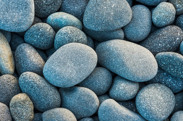 Close-up image of many stones can become a background picture