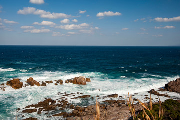 種子島の美しい島間岬海岸