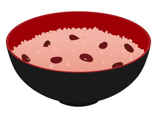 ささげの赤飯