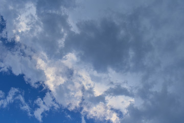 川崎の夏の空