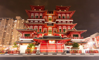 8 June 2008, Singapore: Buddha Tooth Relic Temple and Museum.