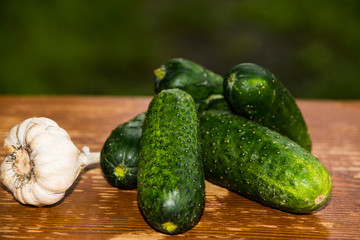 cucumbers in a bowl