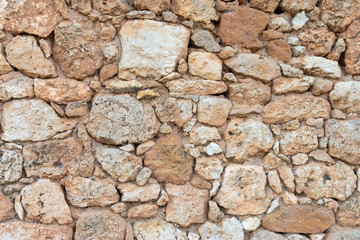 uneven and stacked stones wall texture