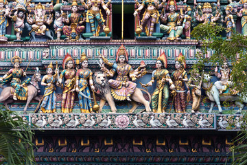 5 June 2008, Singapore: Sri Veeramakaliamman Temple.