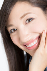 Obraz premium 笑顔の女性