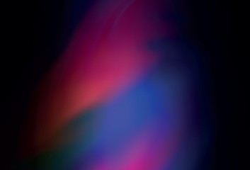 Dark Purple, Pink vector blurred background.
