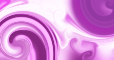 Obraz premium 3D Pink modern abstract liquid effect motion Panorama background and wallpaper.