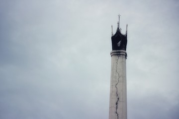 clock tower in the city