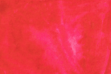 Abstract red background. water color paint on paper.