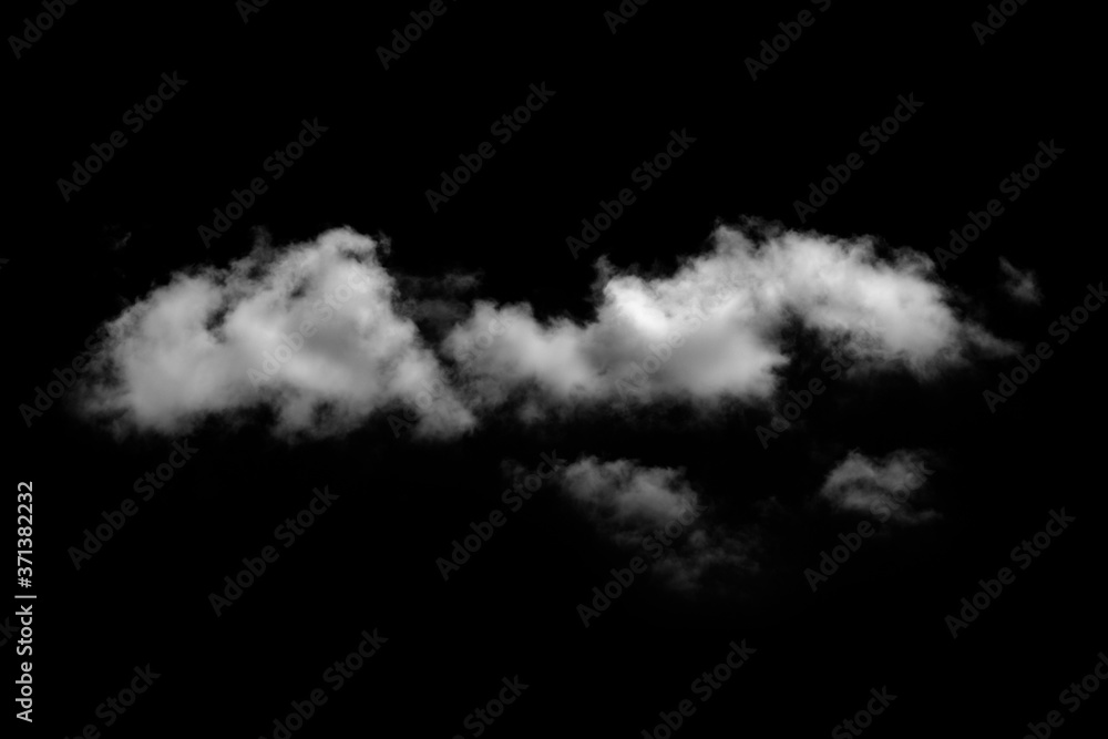 Canvas Prints white cloud object for nature design summer background.