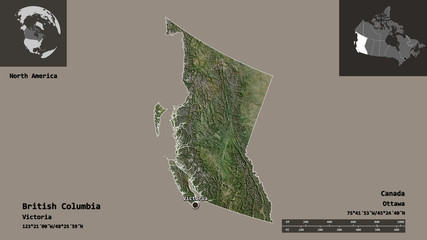 British Columbia, province of Canada,. Previews. Satellite