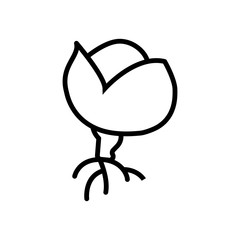 seed icon vector illustration design