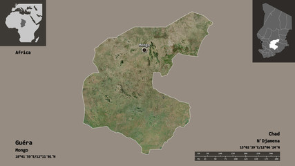 Guéra, region of Chad,. Previews. Satellite