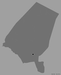 Kanem, region of Chad, on solid. Bilevel