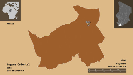Logone Oriental, region of Chad,. Previews. Pattern
