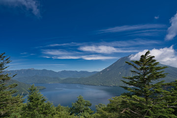 中禅寺湖と男体山②