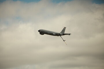 Military air to air refuelling aircraft