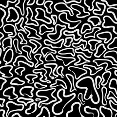 handdrawn organic lines