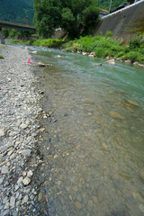 神流川上流の景色