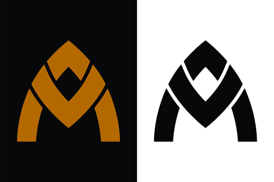 AV Letter Logo vector eps